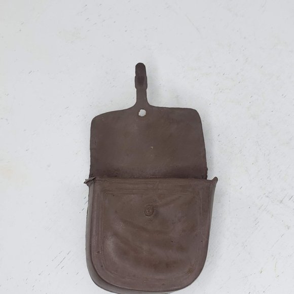 Vintage MARX Johnny West Saddle Bag Brown Toy Replacement Part - Picture 4 of 4